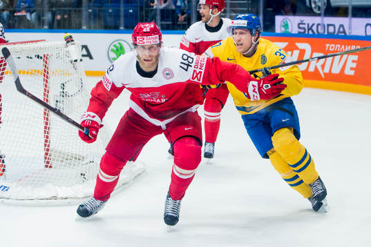 Danmarks Nicholas Jensen och Sveriges Johan Norman
