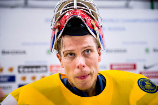 Sveriges målvakt Viktor Fasth