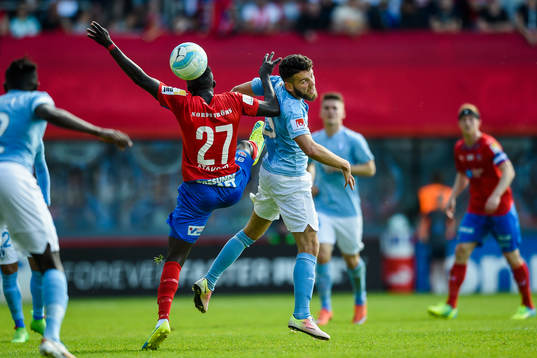 Helsingborgs Lalawélé Atakora och Malmö FFs Erdal Rakip