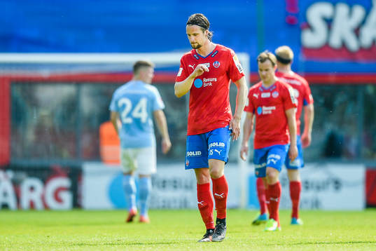 Helsingborgs Linus Hallenius deppar