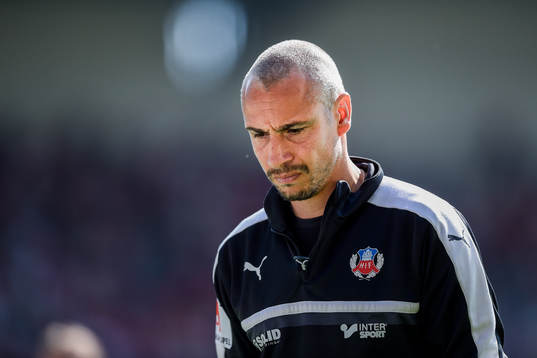 Helsingborgs manager Henrik Larsson