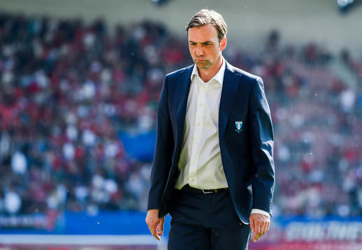 Malmö FFs tränare Allan Kuhn deppar