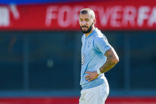Malmö FFs Guillermo Molins deppar