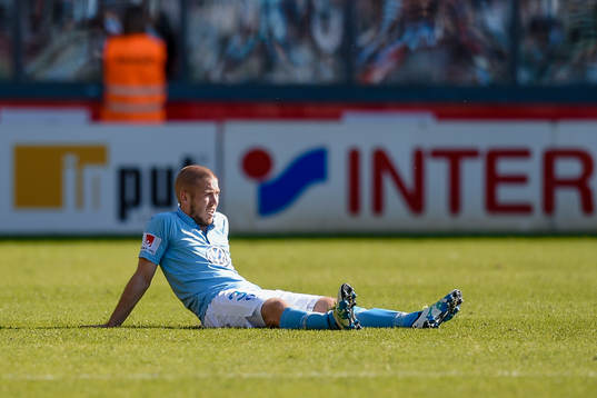 Malmö FFs Anton Tinnerholm deppar