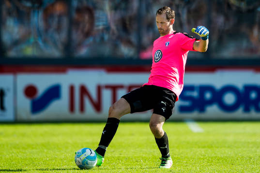 Malmö FFs målvakt Johan Wiland