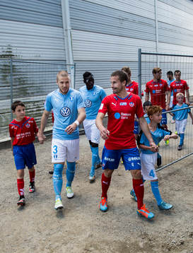 Malmö FFs Anton Tinnerholm och Helsingborgs Christoffer