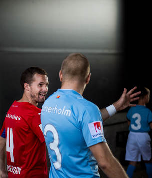 Helsingborgs Christoffer Andersson och Malmö FFs Anton