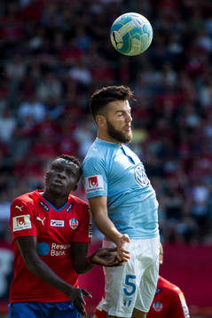 Malmö FFs Erdal Rakip och Helsingborgs Lalawélé Atakora