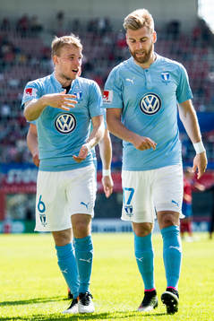 Malmö FFs Oscar Lewicki och Rasmus Bengtsson