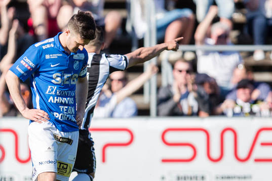 Norrbys spelare deppar samtidigt som Landskronas spelare