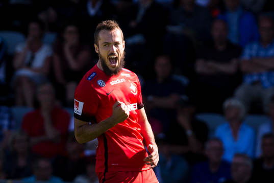 Norrköpings Emir Kujovic jublar