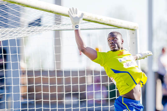 Landskronas målvakt Ismael Diawara