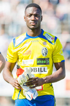 Landskronas målvakt Ismael Diawara