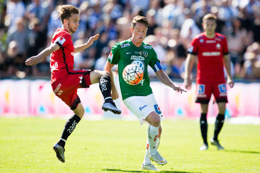 Norrköpings Andreas Blomqvist mot Jönköpings Tommy Thelin