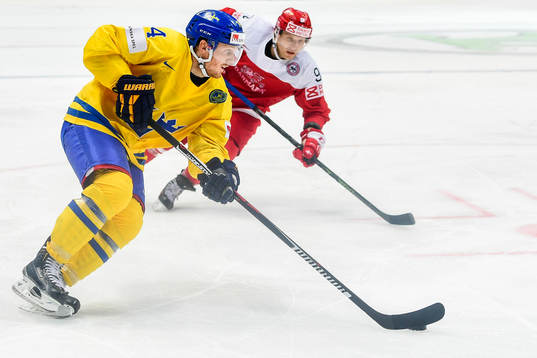 Sveriges Gustav Nyquist och Danmarks Frederik Storm