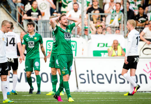 Hammarbys Arnor Smarason deppar