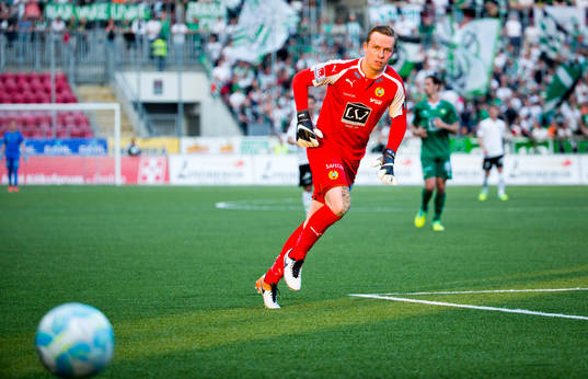 Hammarbys målvakt Ögmundur Kristinsson
