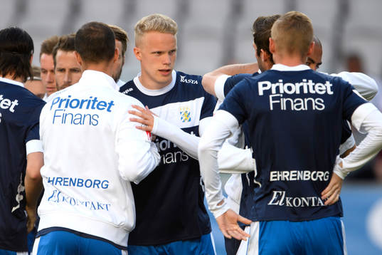IFK Göteborgs Hjörtur Hermannsson kramar om sina