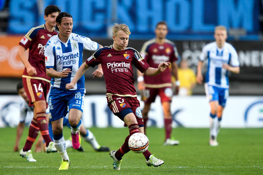 IFK Göteborgs Martin Smedberg Dalence och Djurgårdens