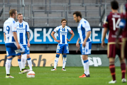IFK Göteborgs Thomas Rogne deppar