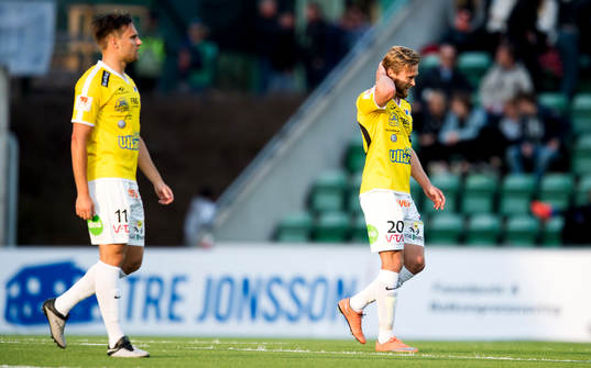 Falkenbergs Johannes Vall och Akseli Pelvas deppar
