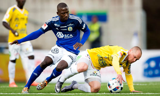 Sundsvalls Pa Amat Dibba och Falkenbergs Christoffer