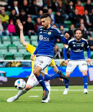 Falkenbergs Tibor Joza fäller Sundsvalls Stefan Silva