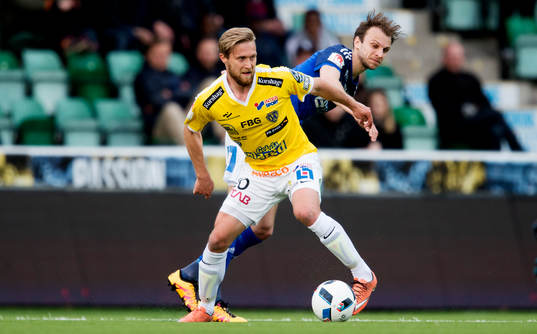 Falkenbergs Akseli Pelvas och Sundsvalls Lars Christian