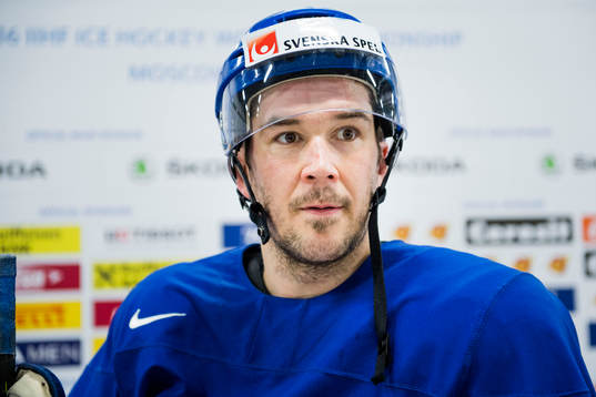 Jimmie Ericsson i mixade zonen