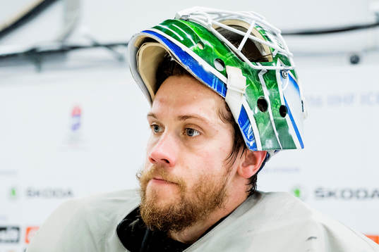 under Sveriges ishockeylandslags träning