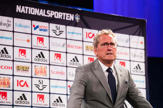 Sveriges förbundskapten Erik Hamrén
