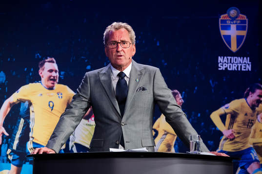 Sveriges förbundskapten Erik Hamrén