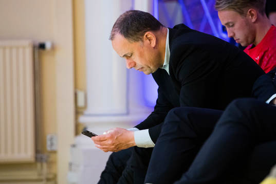 Sveriges presschef Niklas Bodell