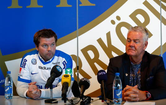 Ny tränare Jens Gustafsson har dragit på sig tröjan