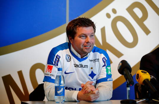 Ny tränare Jens Gustafsson i IFK Norrköping