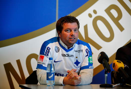 Ny tränare Jens Gustafsson i IFK Norrköping