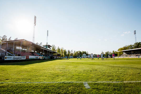 Exteriör på Uddevalla Arena