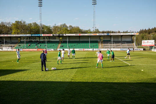 Exteriör på Uddevalla Arena