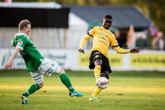 Ljungskiles David Frölund och Frejs Oke Akpoveta
