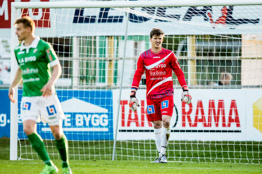 Ljungskiles målvakt August Strömberg