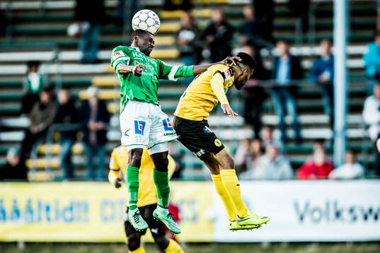Ljungskiles Yussif Chibsah och Frejs Yonathan Getachew