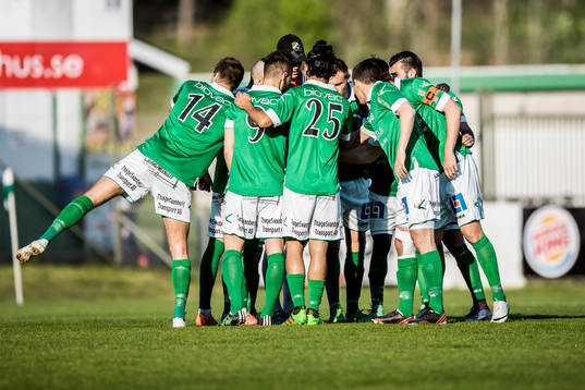 Ljungskiles spelare laddar upp