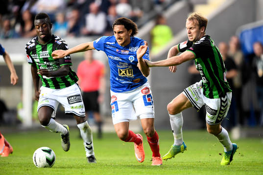 GAIS Kieron Cadogan, Åtvidabergs Mahmoud Eid och GAIS