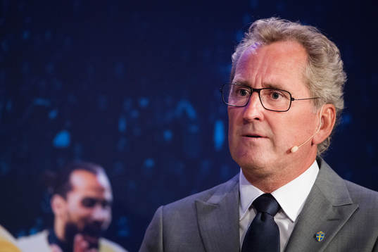 Sveriges förbundskapten Erik Hamrén