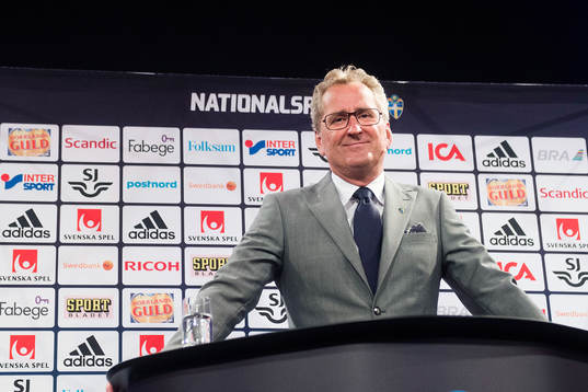 Förbundskapten Erik Hamrén