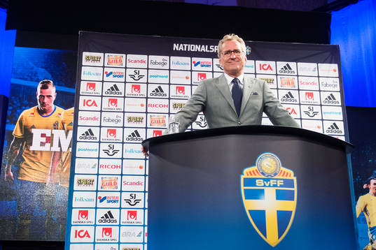 Förbundskapten Erik Hamrén