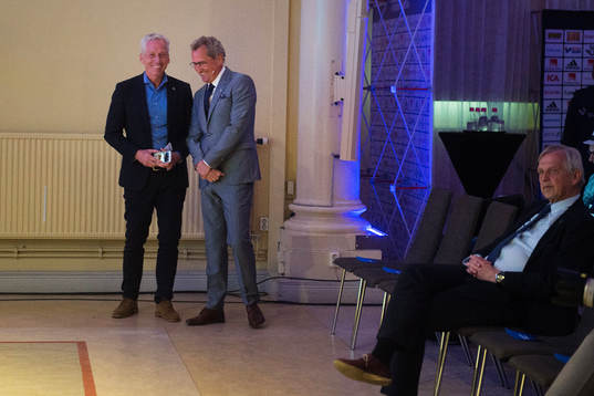 Sveriges förbundskapten Erik Hamrén och Svenska