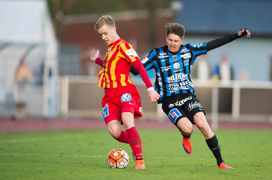 Syrianskas Viktor Wernersson och Sirius Johan Andersson i
