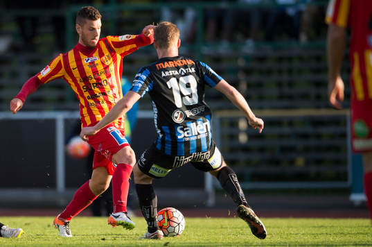 Syrianskas Daniel Nilsson och Sirius Christer Gustafsson i