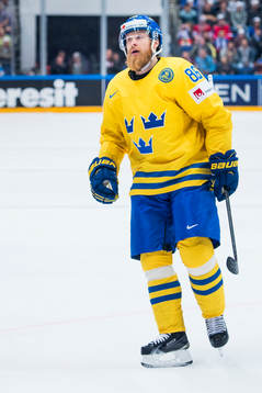 Sveriges Linus Klasen jublar